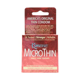 Sagami Kimono Microthin Condom (3pcs)