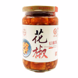 Jiangji Sichuan Pepper Flavour Fermented Bean Curd (380g)