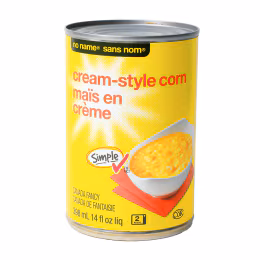 No Name Cream-Style Corn (398ml)