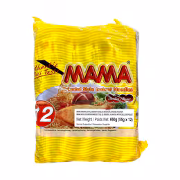 Mama Chicken Flavoured Oriental Style Instant Noodles (12x60g)