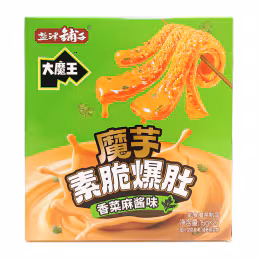 Yanjinpuzi Cilantro Sesame Paste Konjac Snack (300g)