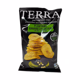 Terra Plantains Sea Salt Flavoured Vegetable Chips (141g)