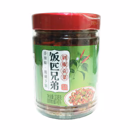 Fan Pi Xiong Di Tribute Vegetable with Chopped Chilli Pepper (238g)