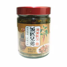 Fan Pi Xiong Di Sauerkraut with Chopped Chilli Pepper (238g)