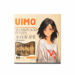Uimo Glue-Free False Eyelashes – Workplace Intern (36pcs/pack)