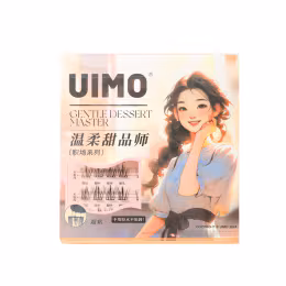 Uimo Glue-Free False Eyelashes – Gentle Dessert Master (48pcs/pack)