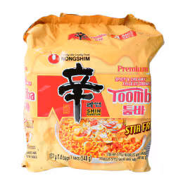 Nongshim Toomba Spicy and Creamy Noodles(137gx4)