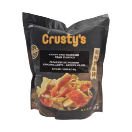 Crustys Crab Flavour Crispy Fish Cracker (80g)