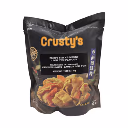 Crustys Tom Yum Flavour Crispy Fish Cracker (80g)
