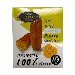 Jiraporn Solar Dried Round Banana (200g)