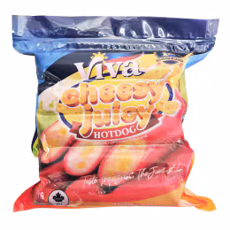 Viva Cheesy Juicy Hotdog (600 g)