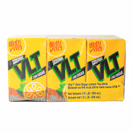 Vita Zero Sugar Lemon Tea (6x250mL)