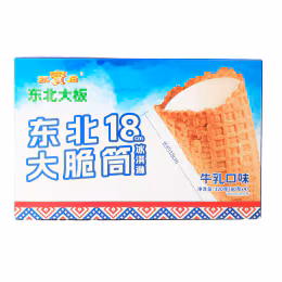 Dong Bei Da Ban 18cm Milk Ice Cream Cone (4x80g)