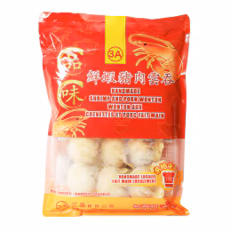 3A Handmade Shrimp & Pork Wonton (350g)
