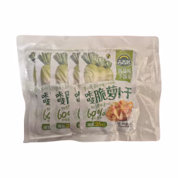 Ji Xiang Ju Crunchy Spicy Radish Slices (5x68g)