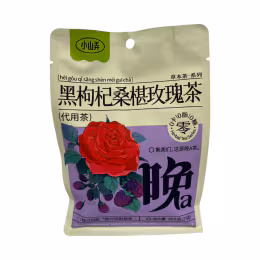 Xiao Shan Nong Black Goji Berry, Mulberry and Rose Tea Bag (7x3.5g)