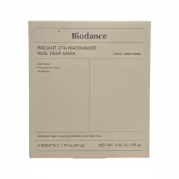 Biodance Radiant Vita Niacinamide Mask (4pcs)
