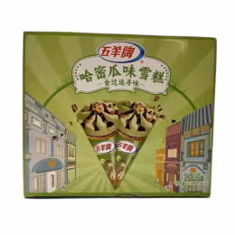 Five Rams Hami Melon Ice Cream Cone (5x73g)