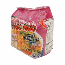 Hao Hao Chilli Crispy Onion Instant Noodles (5x75g)