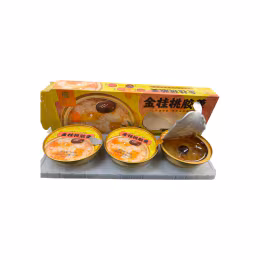 Yao Shu Xian Osmanthus Peach Gum Sweet Soup (3x168g)