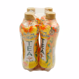 Suntory Oolong Peach Tea Plus (450mLx4)