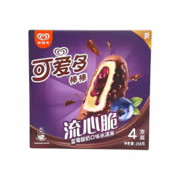 Walls Lava Blueberry Chocolate Ice Bar (256g)