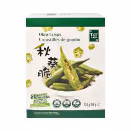 T&T Okra Crisps (2x60g)