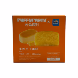 Puffyparty Original-Flavoured Partially-Baked Cheesecake (6x32g)