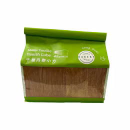 T&T Bakery Mille-Feuille Danish Cube - Pandan (420g)