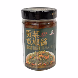 La Mei Zi Spicy Dried Tribute Vegetable Sauce (180g)