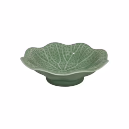 Huacheng Lotus Leaf High-Footed Fruit Plate (15.5cm)