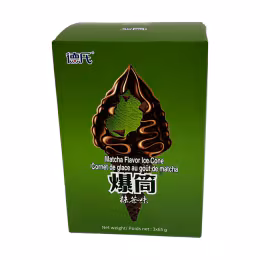 Deshi Matcha Flavoured Ice Cream Cone (3x65g)