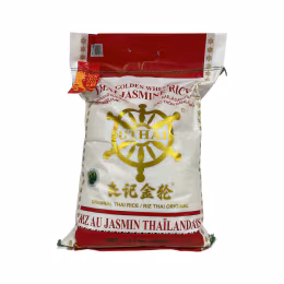 Golden Wheel Thai Jasmine Rice (25lb)