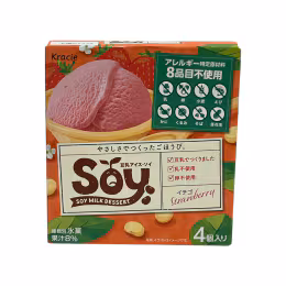 Kracie Soy Strawberry Ice Cream (4x60mL)