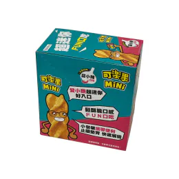Koloko Mini Pea Crackers Spicy Garlic Flavour (50gx4)