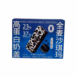 Ge Ben High Protein Milk Covered Whole Wheat Sachima - Oreo Chocolate Mousse (168g)