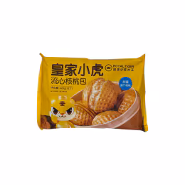 Royal Tiger Molten Lava Castard Walnut Bun (420g)