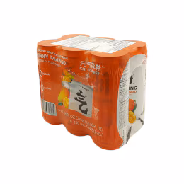 Genki Forest Sunny Mango Sparkling Water (6x330mL)