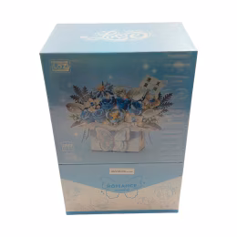 Loz Sunny Blue Butterfly Gift Box Blocks (each)