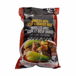 Asian Legend Noodles with Soup & Braised Beef (740g)