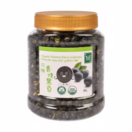 T&T Organic Roasted Black Soybeans (300g)
