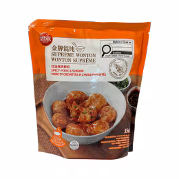 Synear Supreme Wonton - Spicy Pork & Shrimp (356g)