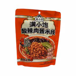 Man Xiao Bao Spicy and Sour Rice Noodles with Meat Sauce (273g)