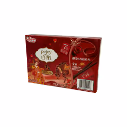 Glico Red Wine Chocolate Filled Biscuit Sticks (126g)