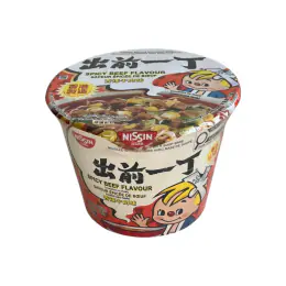 Nissin Spicy Beef Flavoured Noodle Bowl (104g)