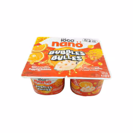 Iogo Nano Orange Mango Bubbles Yogurt Drink (4x100g)