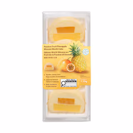 T&T Bakery Passion Fruit Pineapple Mousse Mochi Cake (130g)