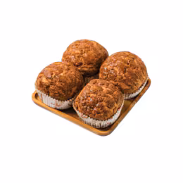 T&T Bakery Chocolate Bun With Crispy Crust (90gx4)
