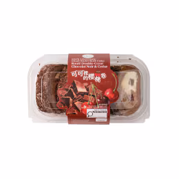 T&T Bakery Black Chocolate Dual-Swirl Roll Cake (280g)