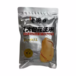 Lao Jie Kou Spicy Flavour De-Oiled Peanuts (500g)